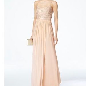 Adrianna Papell chiffon gown